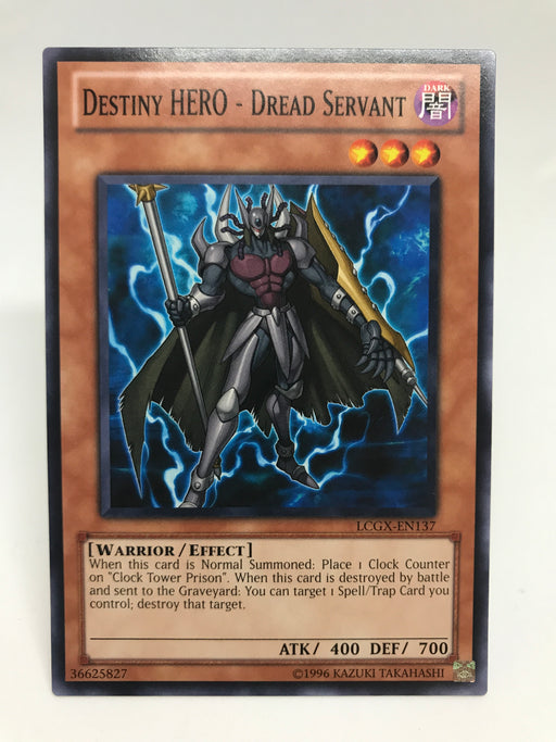 Destiny HERO - Dread Servant / Common - LCGX-EN137