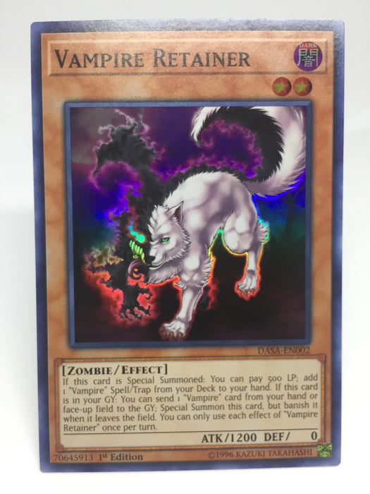 yugioh vampire deck 2020 Yugioh! Vampire Retainer - Super - DASA-EN002