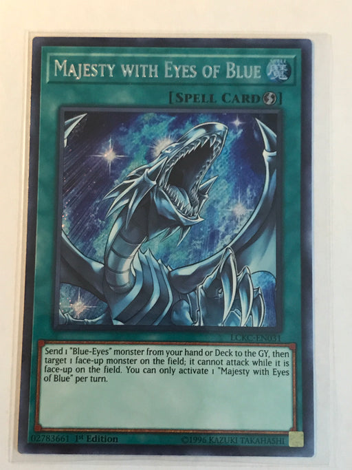 Majesty with Eyes of Blue - Secret - LCKC-EN031 - 1st