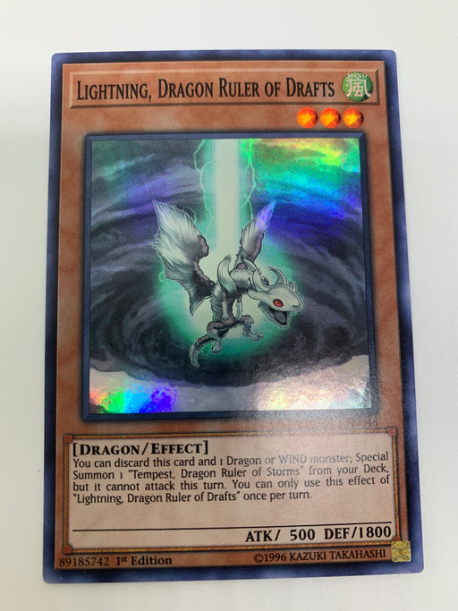 Lightning, Dragon Ruler of Drafts / Super - MYFI-EN046 - 1st