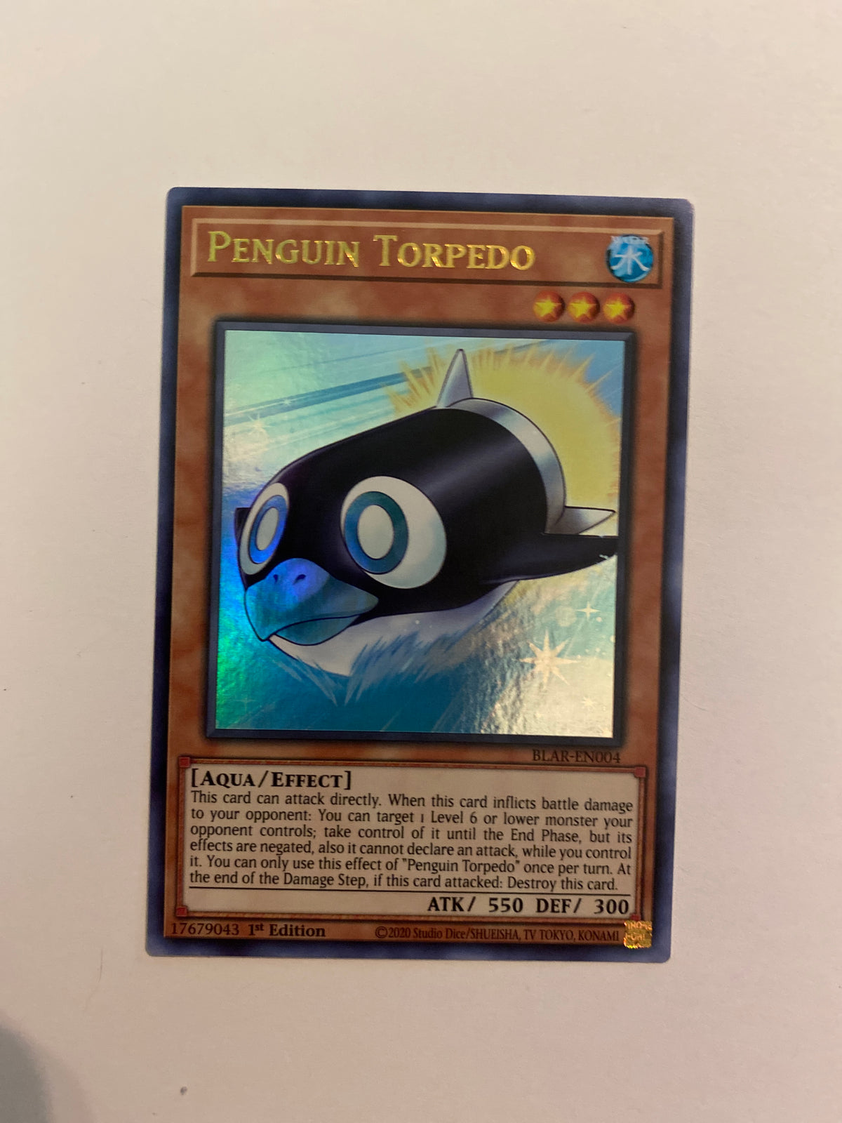 Penguin Torpedo Ultra Blar En004 1st — Transcend Cards