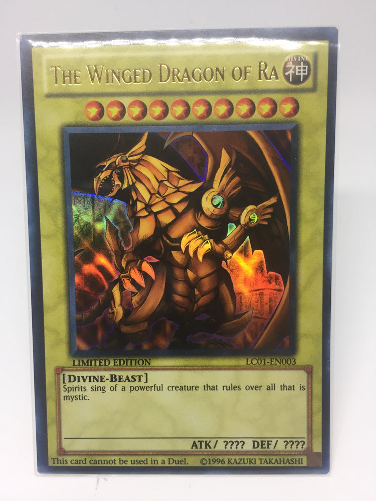 The Winged Dragon of Ra / Ultra - YGLD-ENG03 - Lim