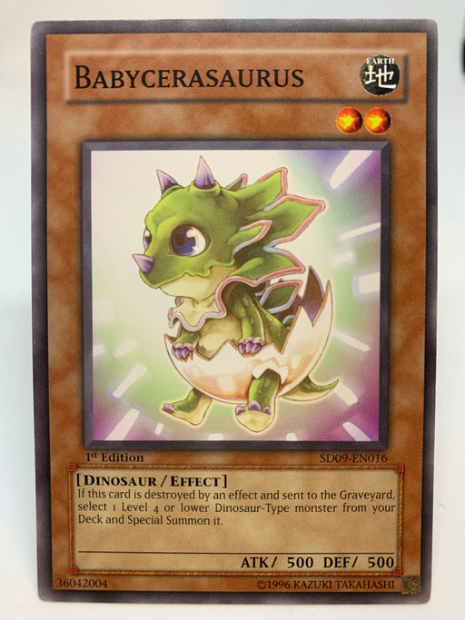 Babycerasaurus / Common - SD09-EN016 - 1st