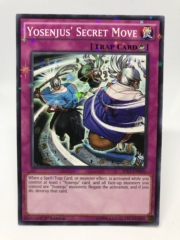 Yosenju's Secret Move - Starfoil Rare - SP17-EN050 - 1st