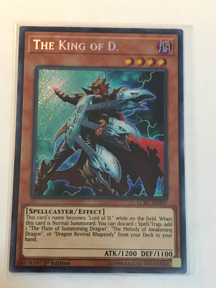 The King of D. / Secret - LCKC-EN107 - 1st