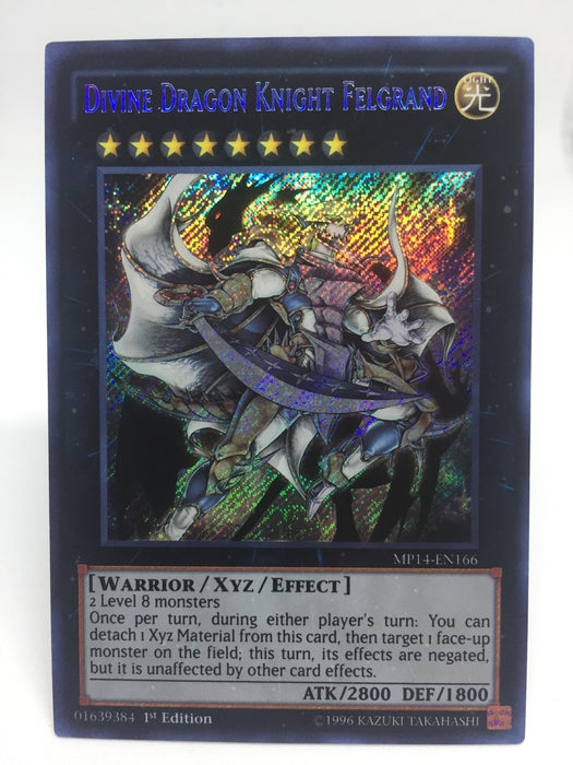 Divine Dragon Knight Felgrand / Secret - MP14-EN166 - 1st Transcend Cards Divine Dragon Knight Felgrand / Secret - MP14-EN166 - 1st Transcend Cards