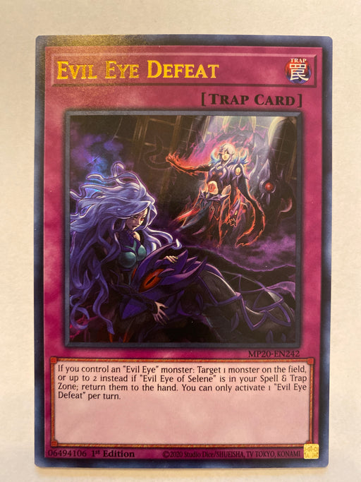 Evil Eye Defeat / Ultra - MP20-EN242- 1st