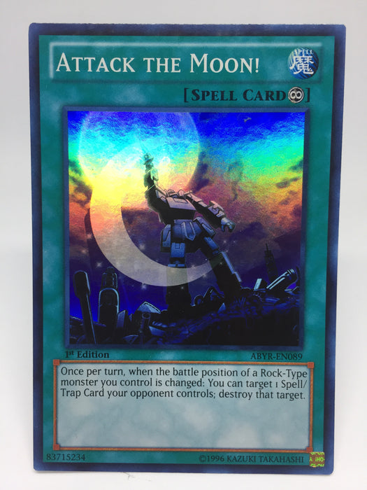 Attack the Moon! / Super - ABYR-EN089 - 1st Transcend Cards Attack the Moon! / Super - ABYR-EN089 - 1st Transcend Cards