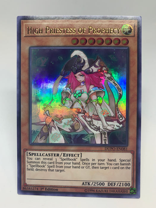 High Priestess of Prophecy / Ultra - DUPO-EN081 - 1st