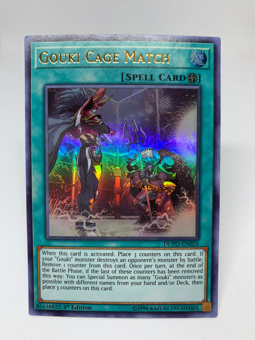 yugioh gouki deck Yugioh! Gouki Cage Match / Ultra - DUPO-EN024