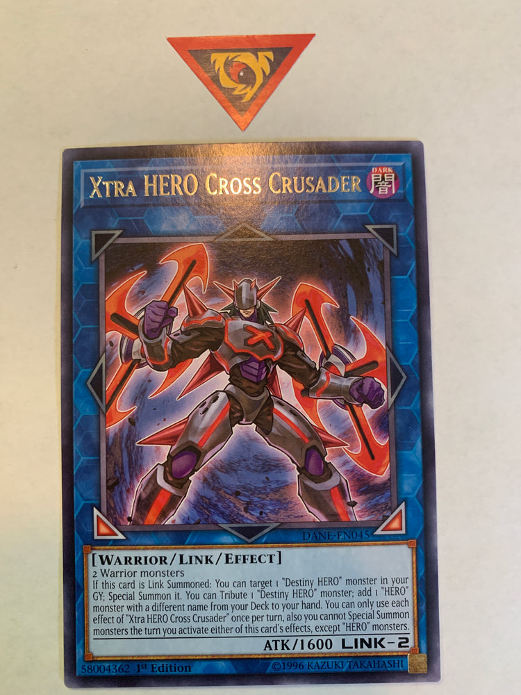 Xtra HERO Cross Crusader / Rare - DANE-EN045 - 1st