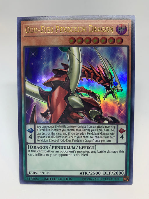 Odd-Eyes Pendulum Dragon / Ultra - DUPO-EN105 - Lim