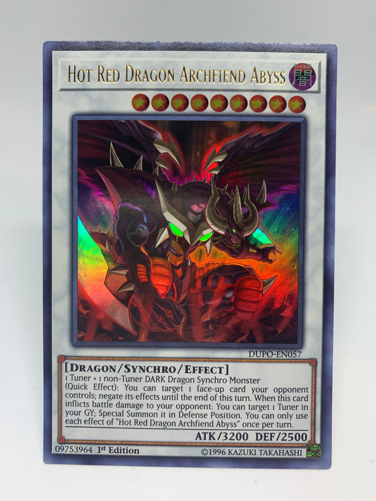 Hot Red Dragon Archfiend Abyss / Ultra - DUPO-EN057 - 1st
