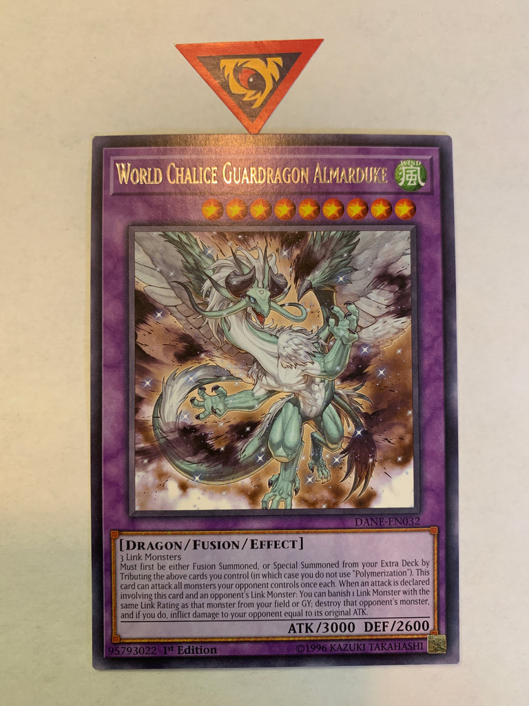 Yugioh! World Chalice Guardragon Almarduke / Rare - DANE-EN032 - 1st Transcend Cards Yugioh! World Chalice Guardragon Almarduke / Rare - DANE-EN032 - 1st Transcend Cards