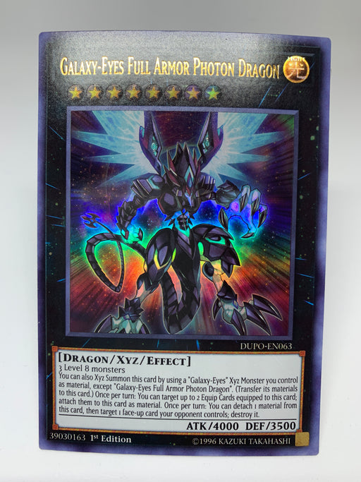 Galaxy-Eyes Full Armor Photon Dragon / Ultra - DUPO-EN063 - 1st