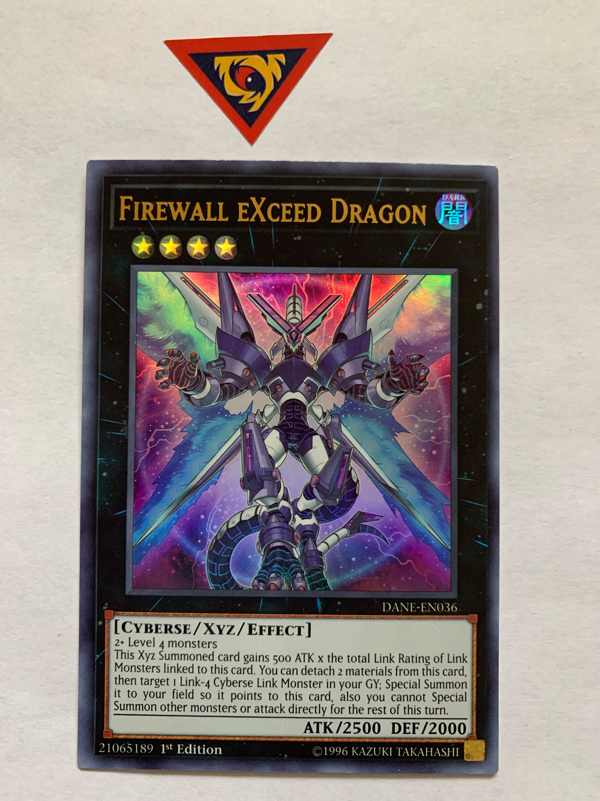 Firewall Exceed Yugioh! Firewall eXceed Dragon / Ultra - DANE-EN036 - 1st — Transcend Cards