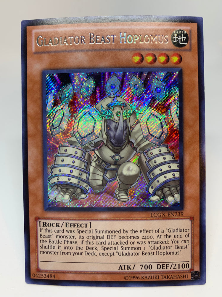 Gladiator Beast Hoplous / Secret - LCGX-EN239