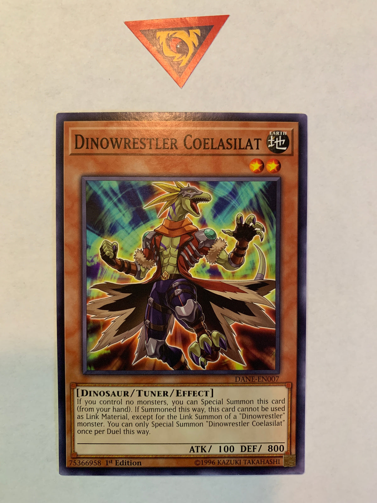 Yu-Gi-Oh! Dinowrestler Coelasilat Card - DANE-EN007 Common - Dark Neostorm Unlimited Edition