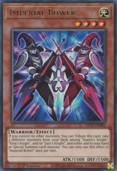 Yugioh Imperial Bower / Ultra - KICO-EN003 - 1st