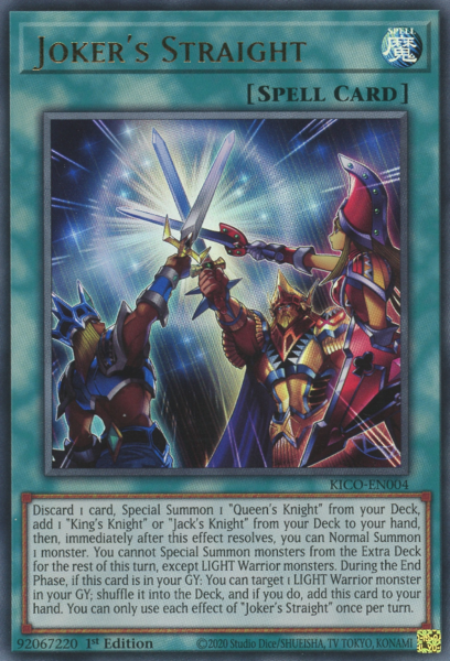 Yugioh Joker's Straight / Ultra - KICO-EN004 - 1st