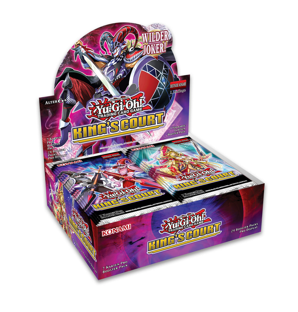 Yugioh Pre-order Yugioh King's Court Booster Box (June 25th, 2021)