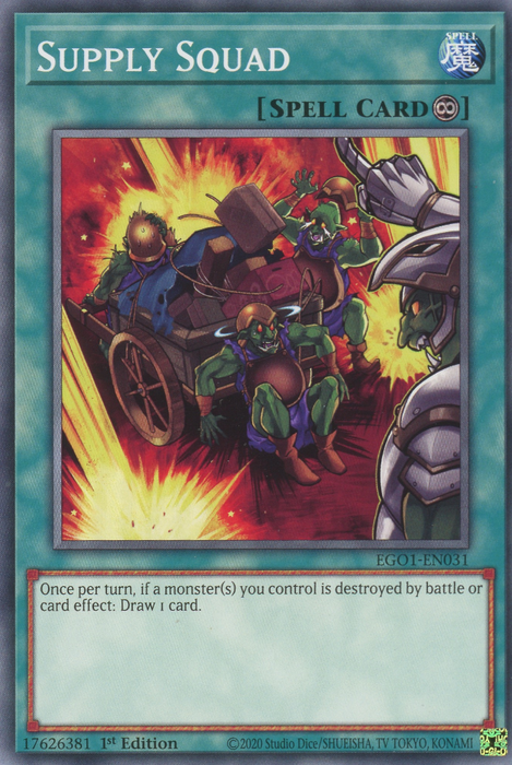 Yugioh Supply Squad / Common - EGO1-EN031 - 1st