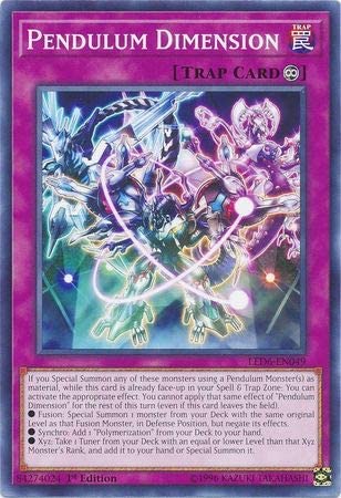 Yugioh Pendulum Dimension / Common - LED6-EN049 - 1st