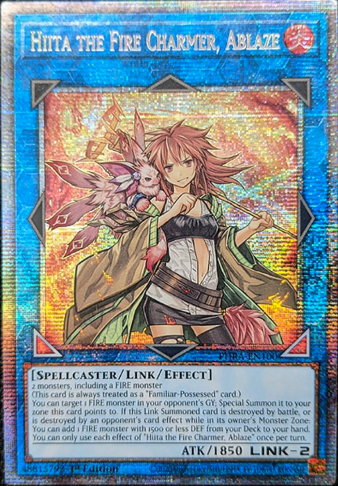 Hiita the Fire Charmer, Ablaze / Starlight - PHRA-EN100 - 1st