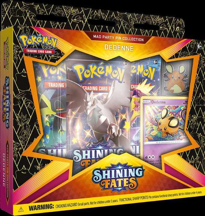POKEMON - SHINING FATES | MAD PARTY PIN COLLECTION
