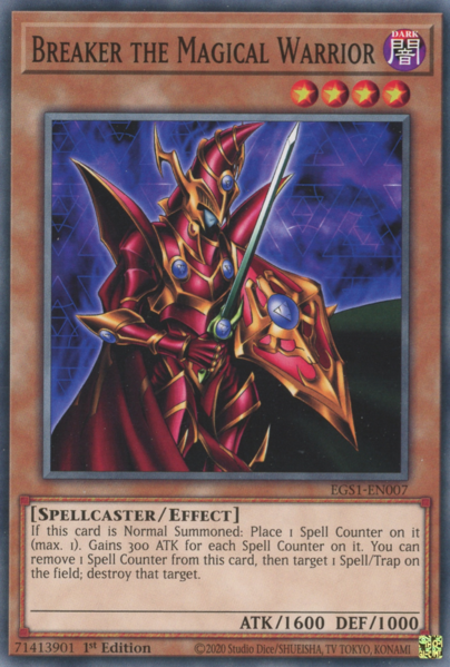 Yugioh Breaker the Magical Warrior / Common - EGS1-EN007 - 1st