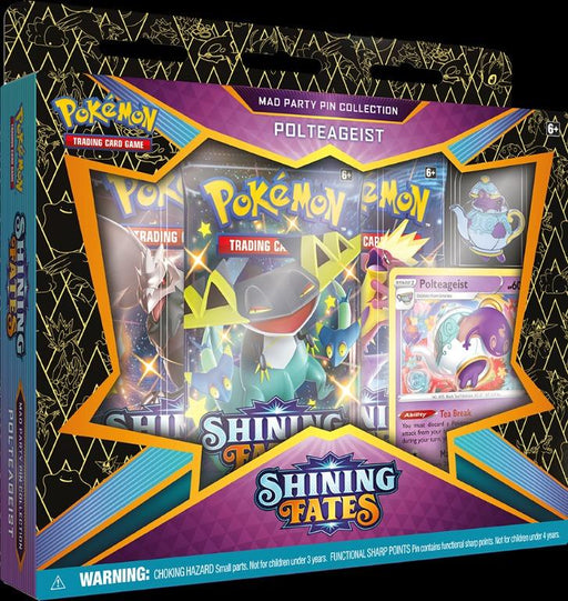 POKEMON - SHINING FATES | MAD PARTY PIN COLLECTION - POLTEAGEIST