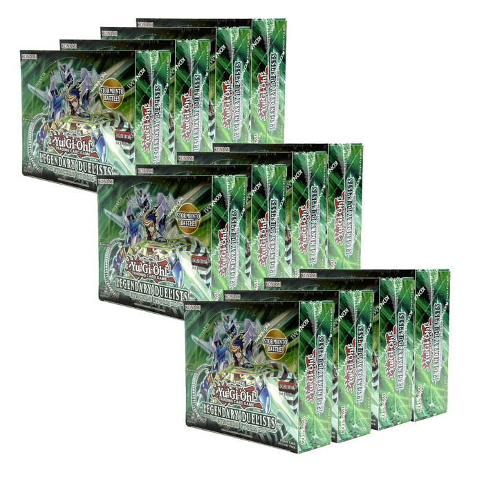 Yugioh - Legendary Duelists Synchro Storm Booster Box - Case of 12 Yugioh - Legendary Duelists Synchro Storm Booster Box - Case of 12