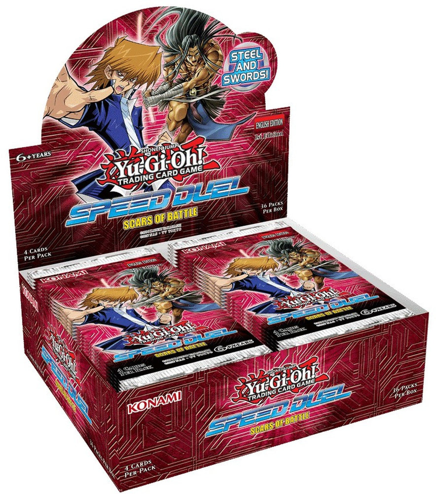 YUGIOH SCARS OF BATTLE BOOSTER BOX - Speed Duel