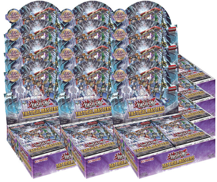Yugioh Tactical Master Booster - Case of 12 (Aug 26th, 2022) Transcend Cards Yugioh Tactical Master Booster - Case of 12 (Aug 26th, 2022) Transcend Cards